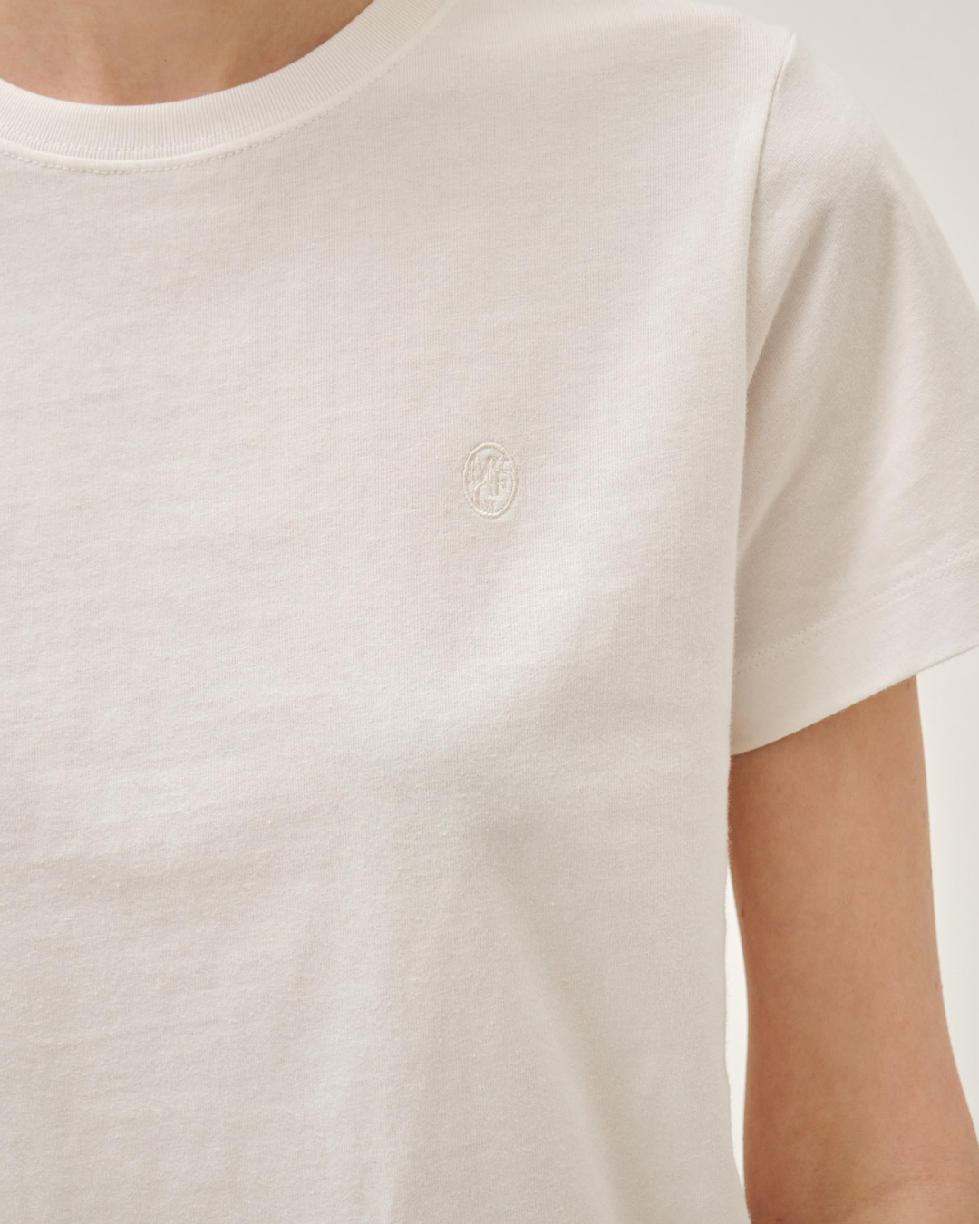 Marithe 084 W 3PACK CIRCLE LOGO TEE mix