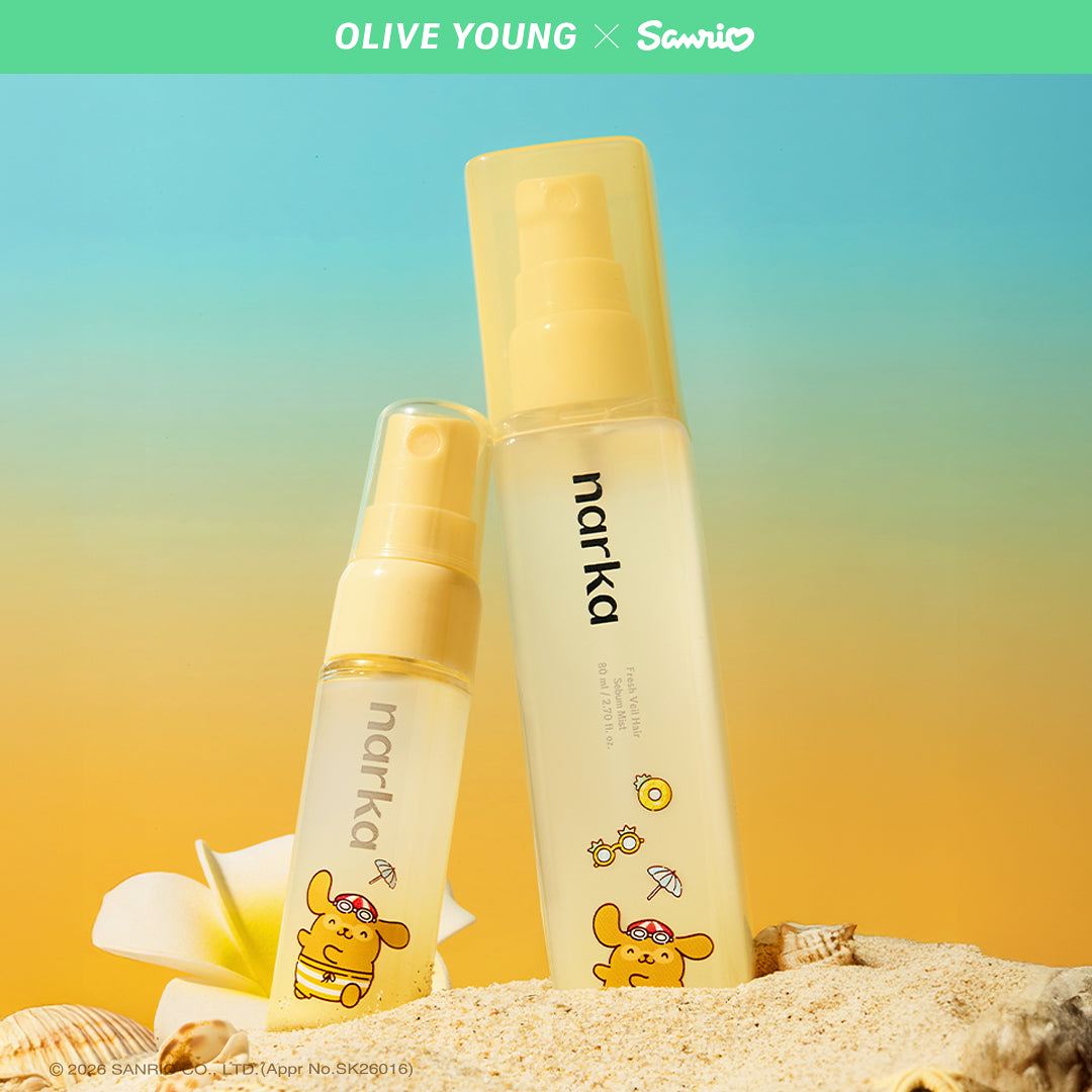 NARKA Fresh Veil Hair Sebum Mist | 80ml+20ml