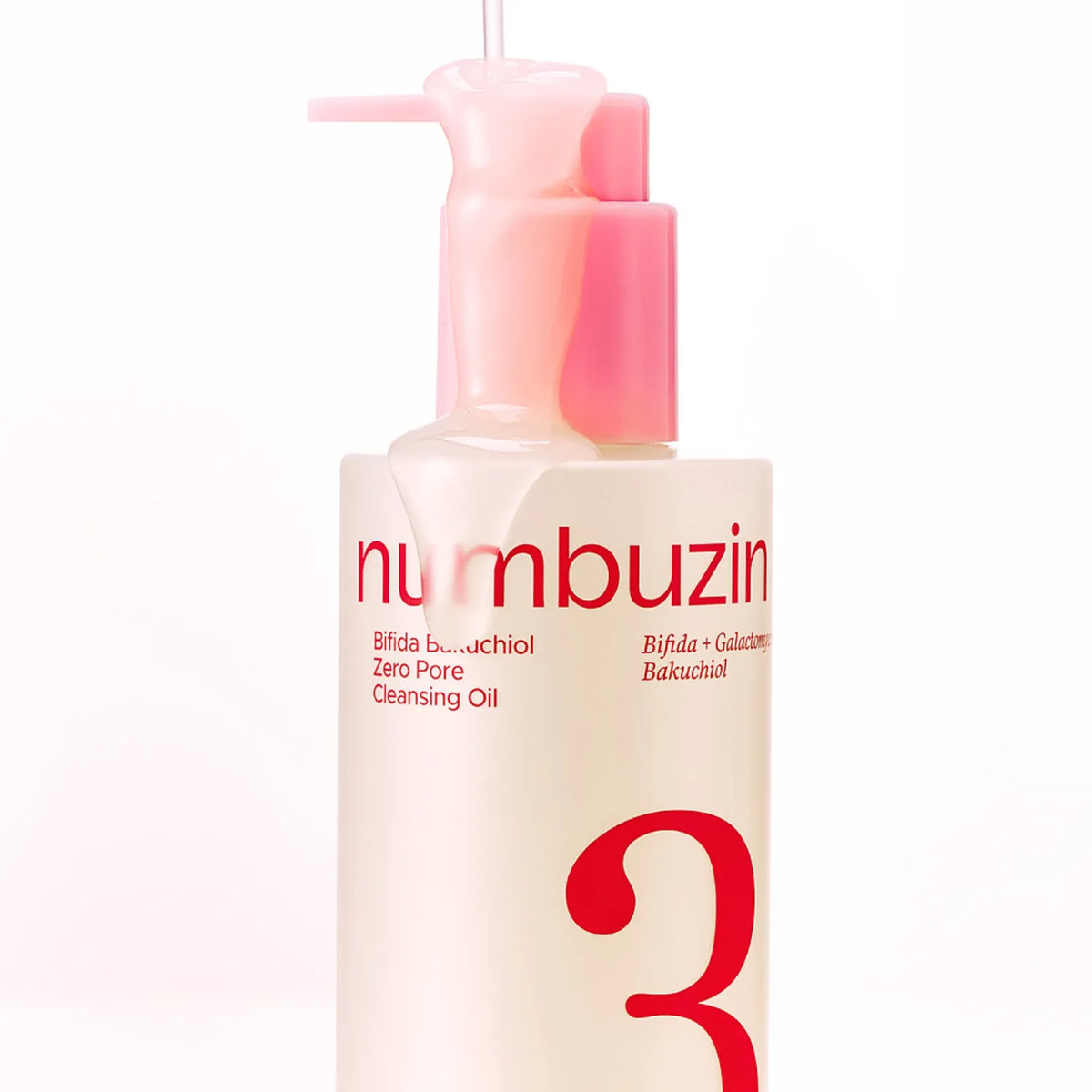 NUMBUZIN No.3 Bifida Bakuchiol Zero Pore Cleansing Oil | 200ml