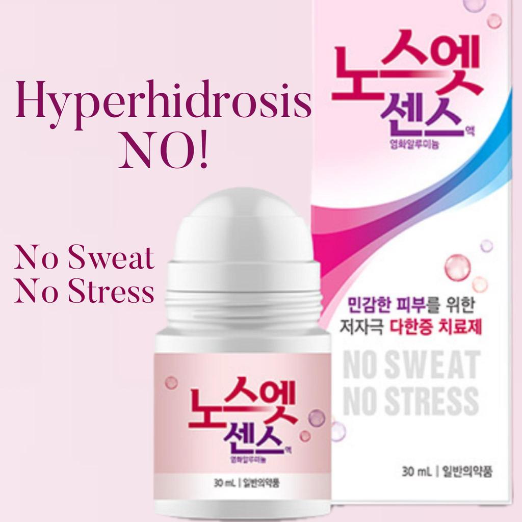 NoSweat NoStress SENS Korean Hyperhidrosis Remedy 30ml (For Sensitive Skin)