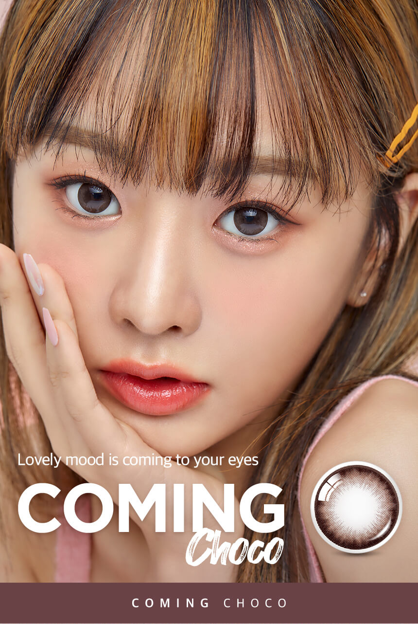 [MONTHLY] OLENS Coming Choco Contact Lens (2p)