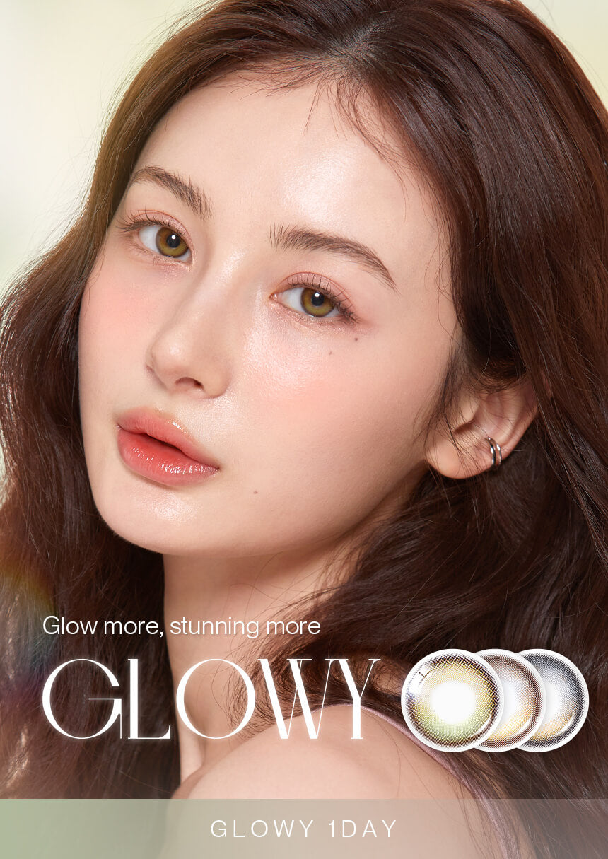 [Daily] OLENS Glowy Contact Lens - Golden Olive (10p)