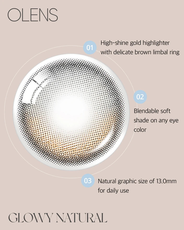 [Daily] OLENS Glowy Natural Contact Lens (20p)