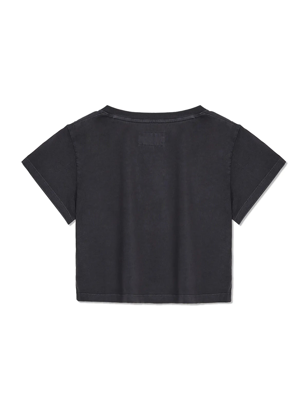 MATIN KIM PIGMENT LOGO CROP TOP