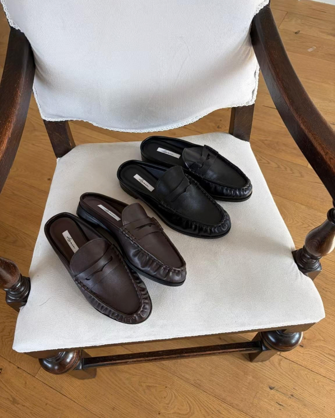 Penny Loafers Mules