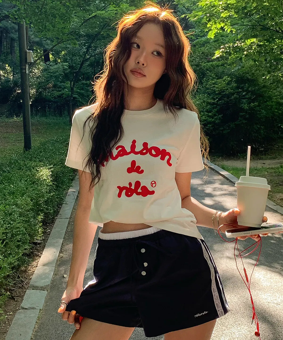ROLAROLA Maison De Rola Embroidery T-shirt