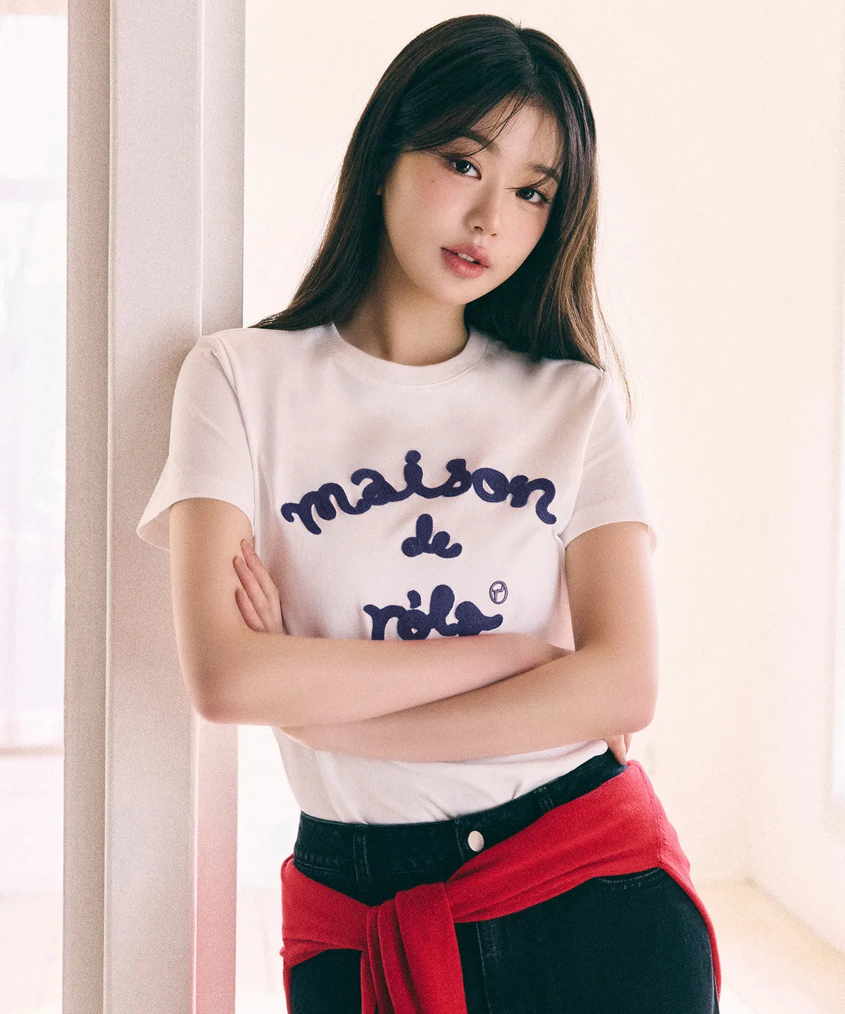 ROLAROLA Maison De Rola Embroidery T-shirt