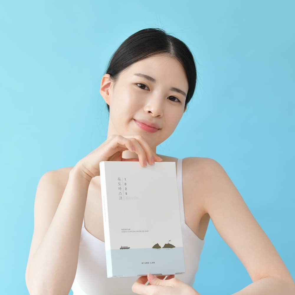 ROUND LAB 1025 Dokdo Hydrating Water Gel Mask | 10pcs