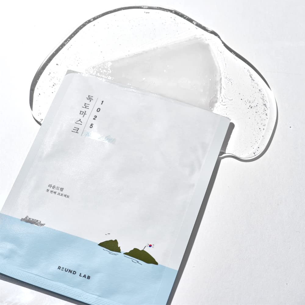 ROUND LAB 1025 Dokdo Hydrating Water Gel Mask | 10pcs