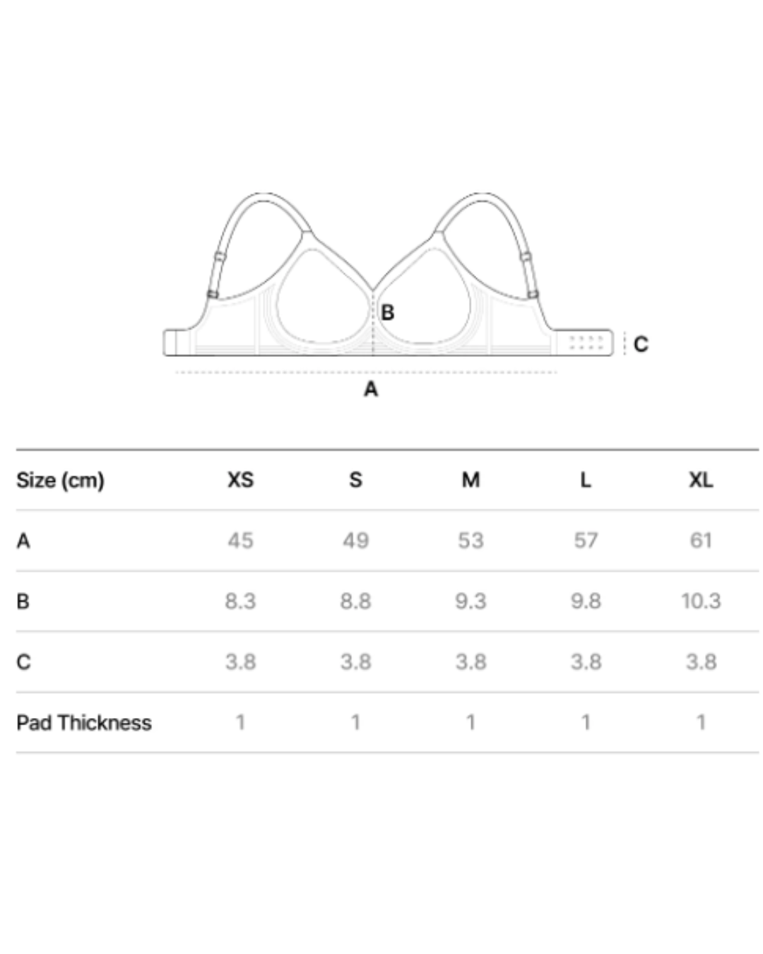VERISH 001 Ice On Airy Bra