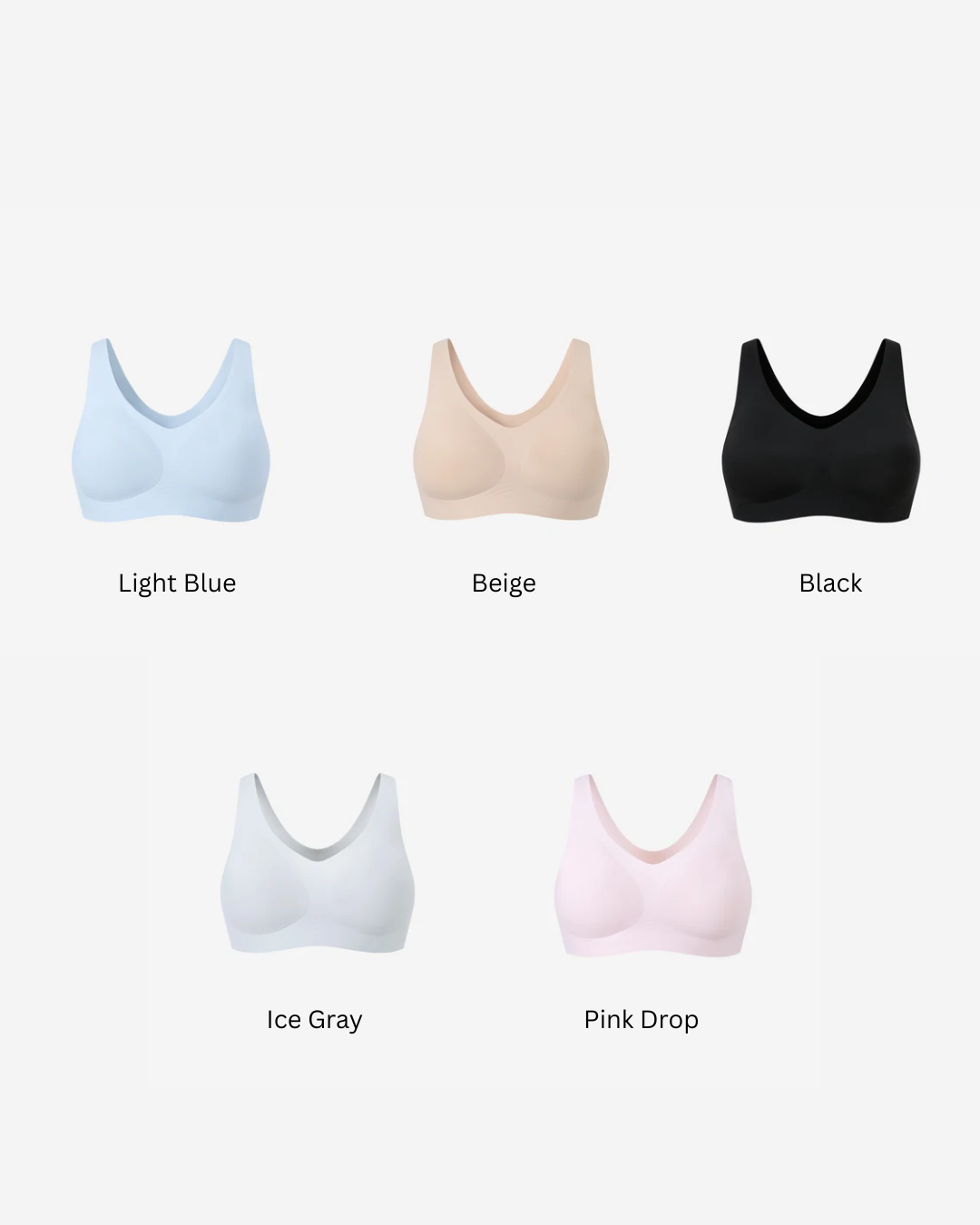 VERISH 004 Ice On Hookless Bra