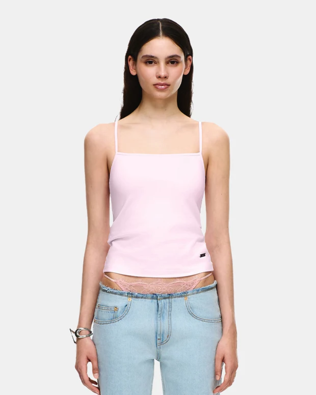 VERISH 021 Soft Cotton Square Neck Bra Top