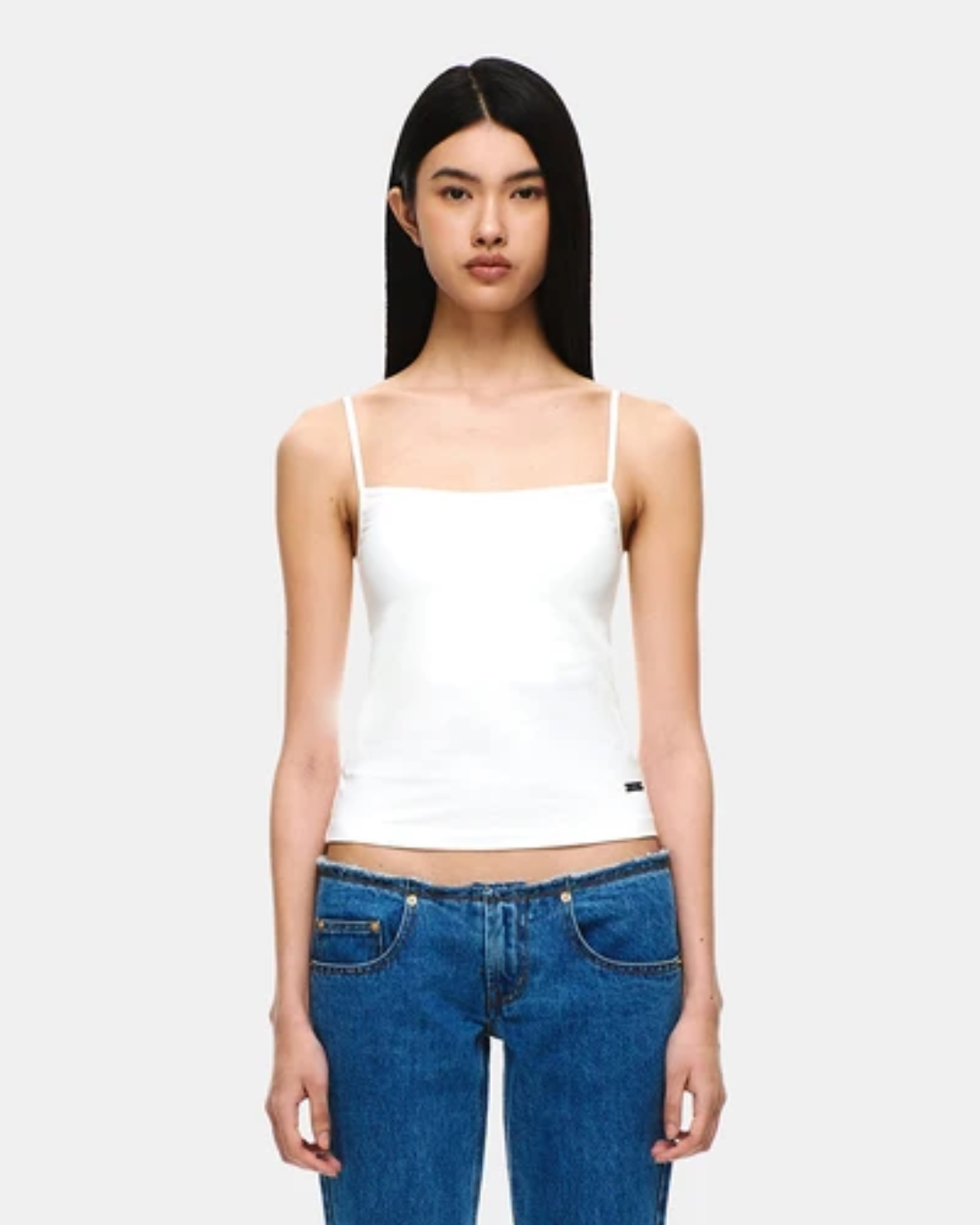 VERISH 021 Soft Cotton Square Neck Bra Top
