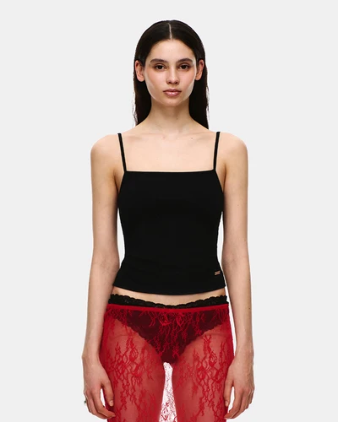 VERISH 021 Soft Cotton Square Neck Bra Top