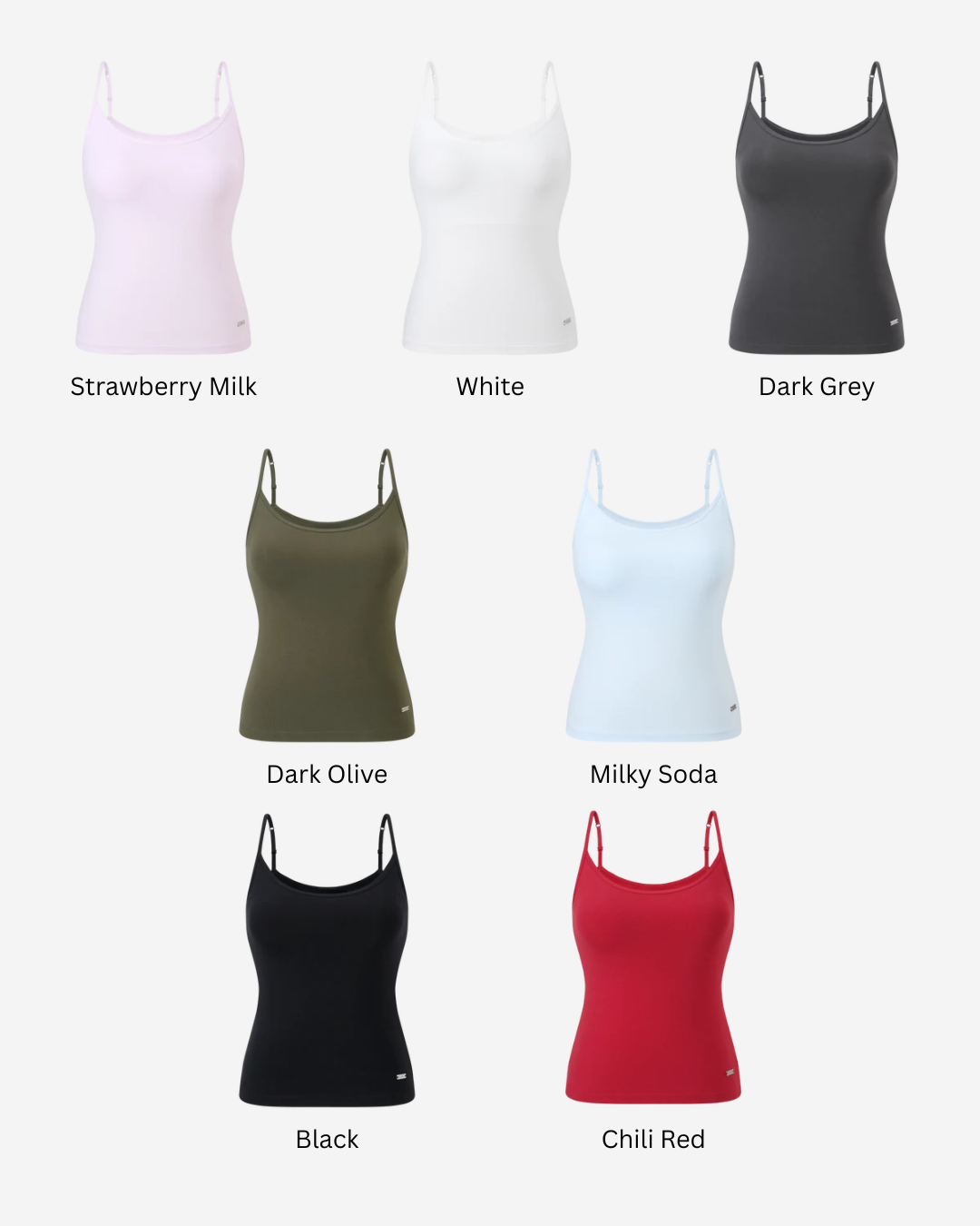 VERISH 022 Soft Cotton U Neck Bra Top