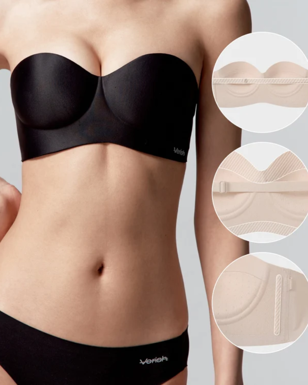 VERISH 029 Cool Fit Bra Off Shoulder Volume