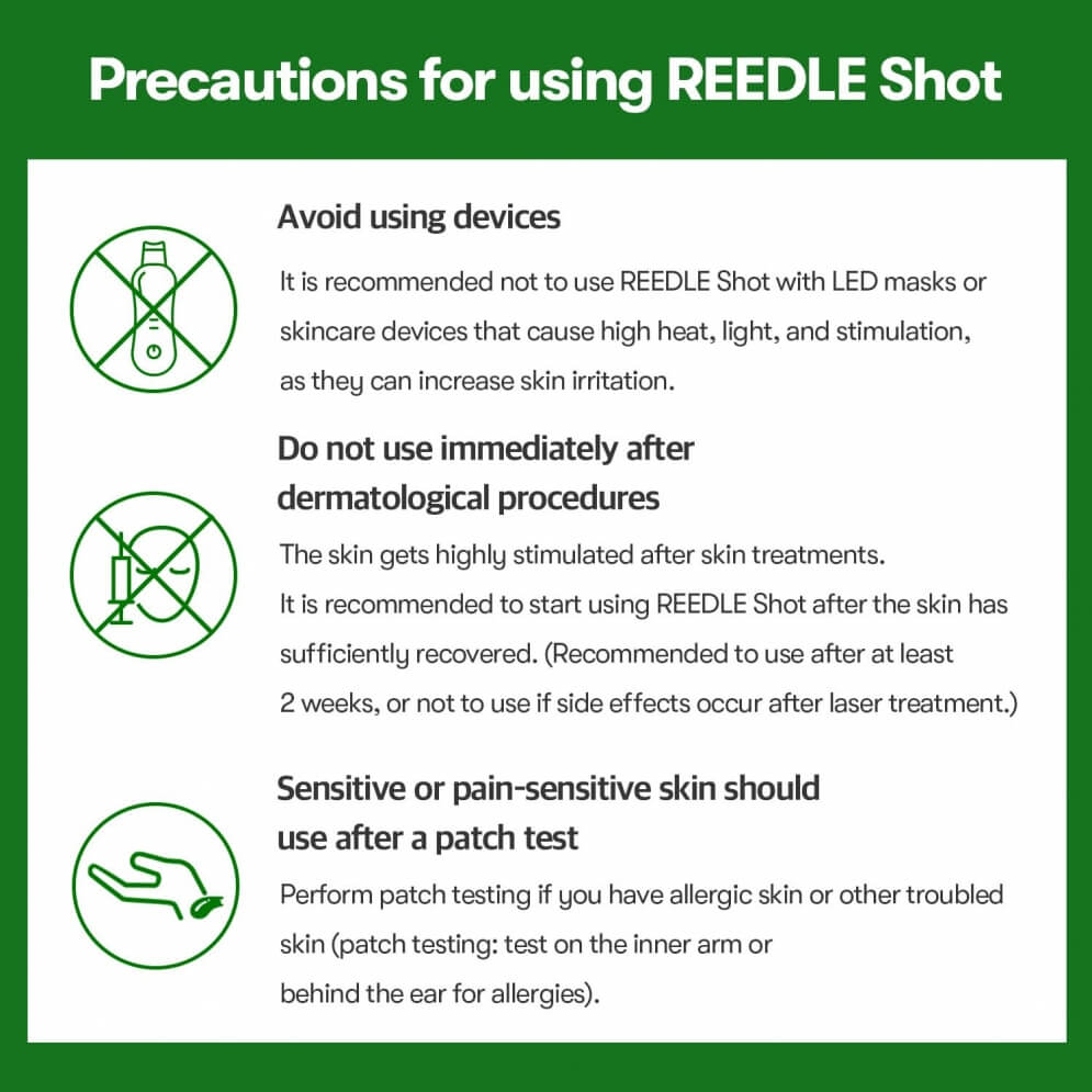 VT Cosmetics Reedle Shot 100 Stick 2ml x 10