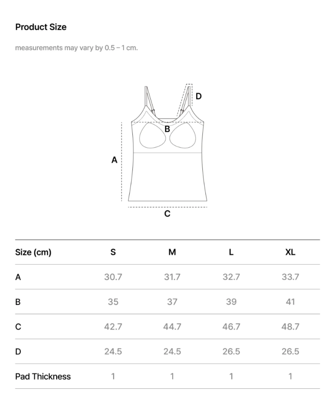 VERISH 013 Ice On Camisole Bra
