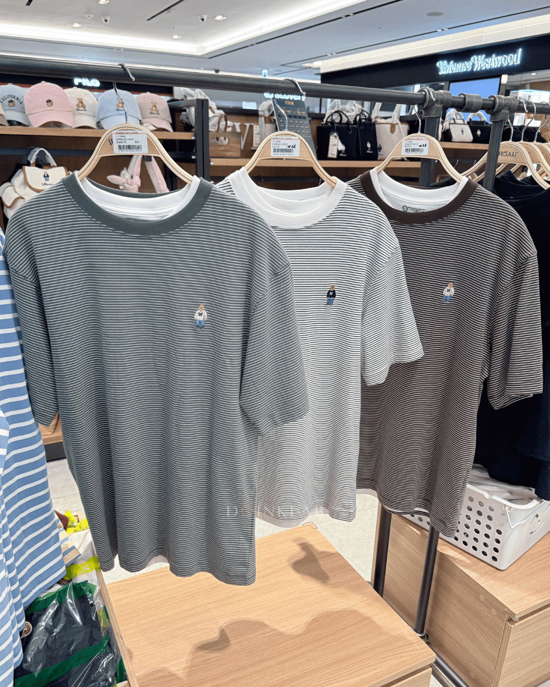 WHOAU 04 细线条2件套 2PACK Steve Pin Stripe T-shirt