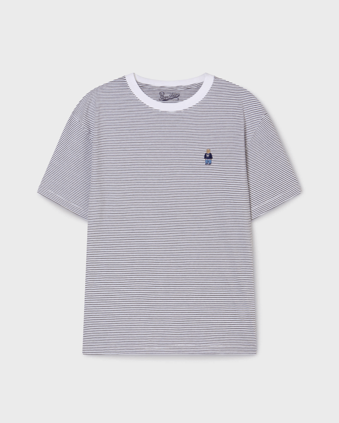 WHOAU 04 细线条2件套 2PACK Steve Pin Stripe T-shirt
