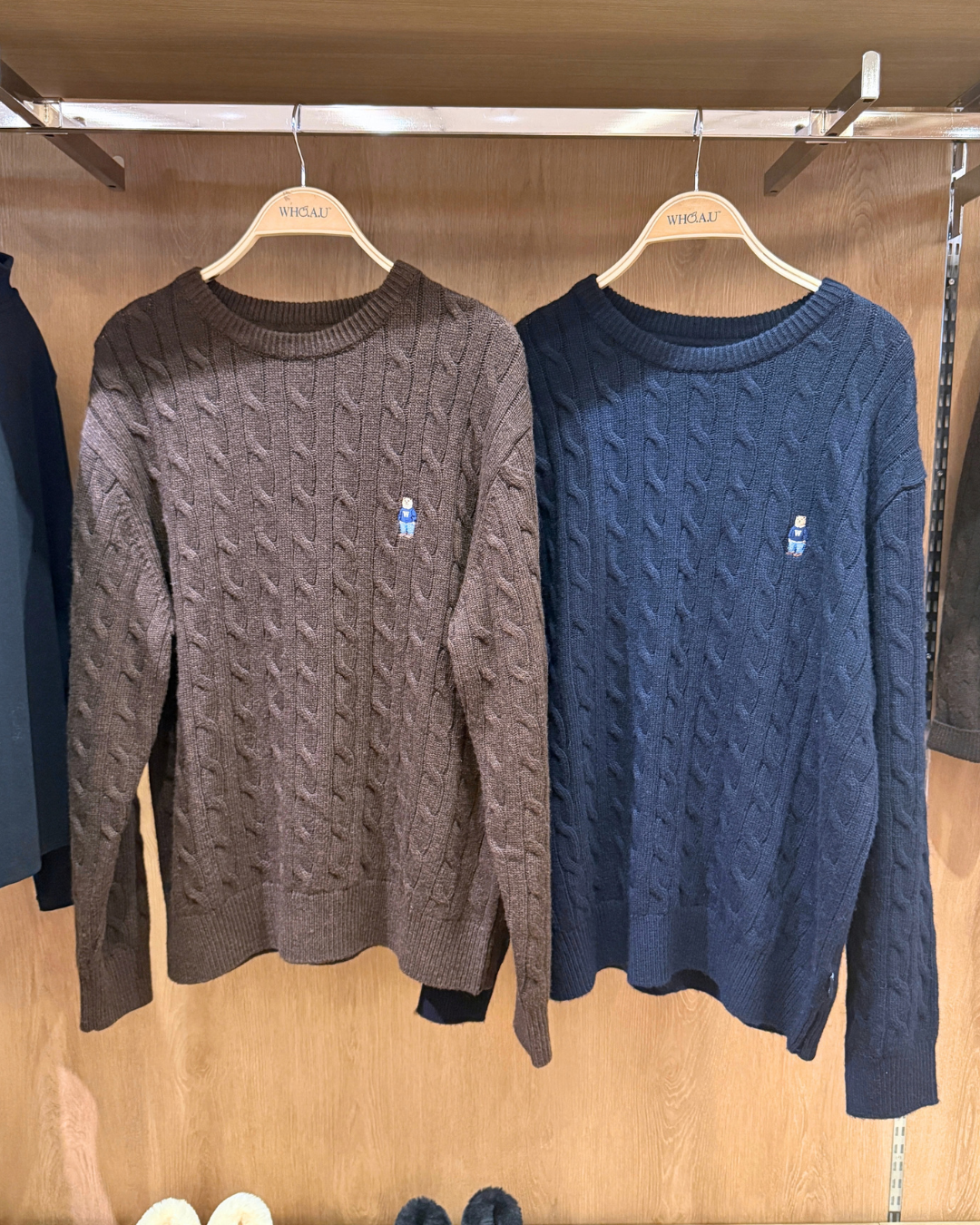 WHOAU 025 Steve Cable R-neck Pullover(U)
