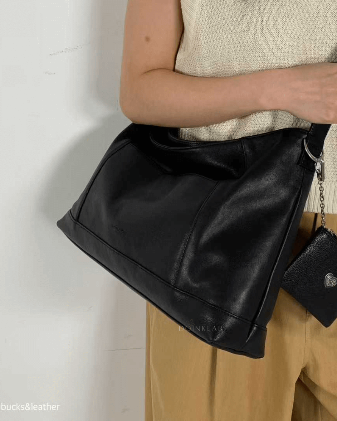 Bucks and Leather Multi Bag 慵懒托特包 006