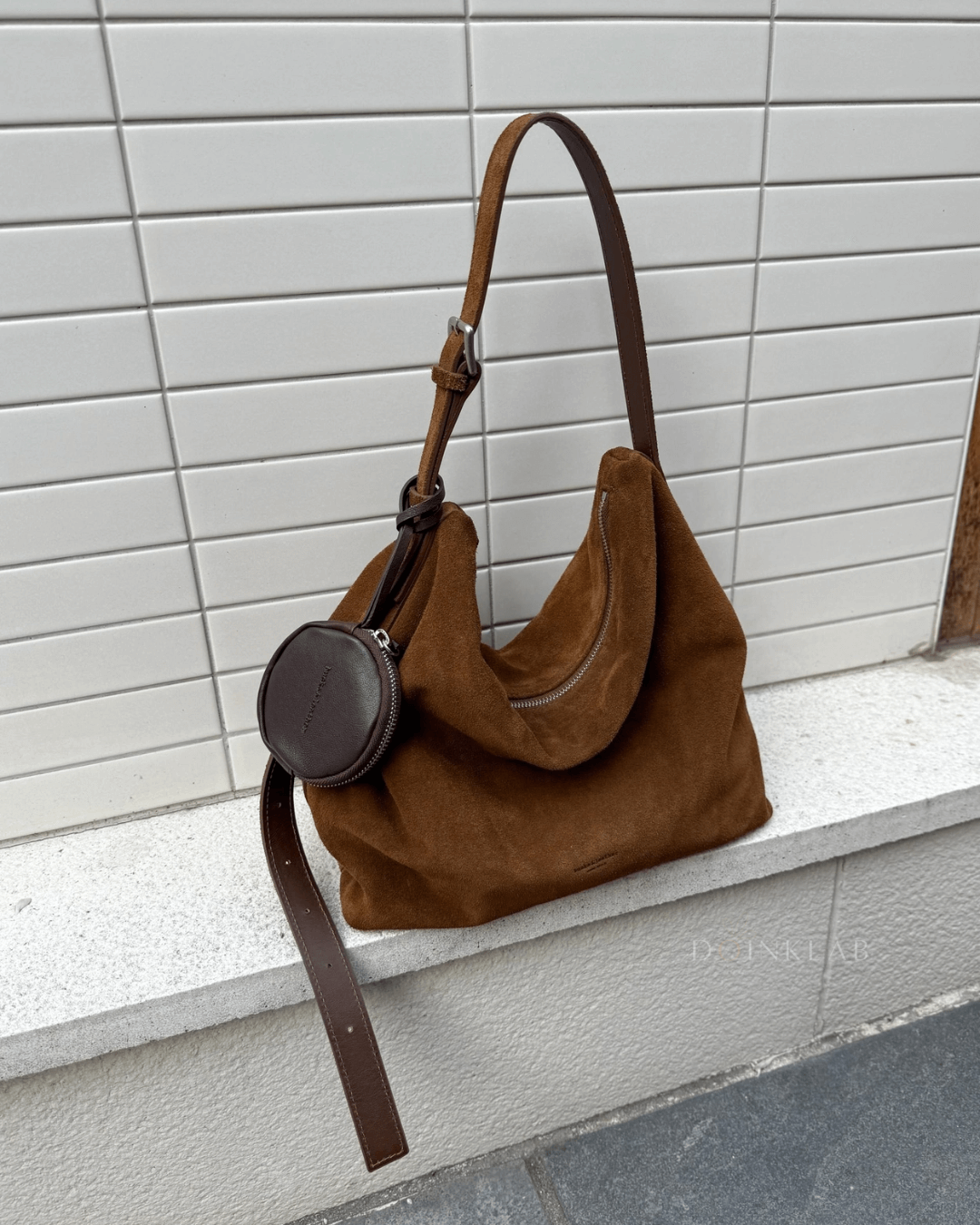 BUCKS AND LEATHER 046 Low Bag Suede