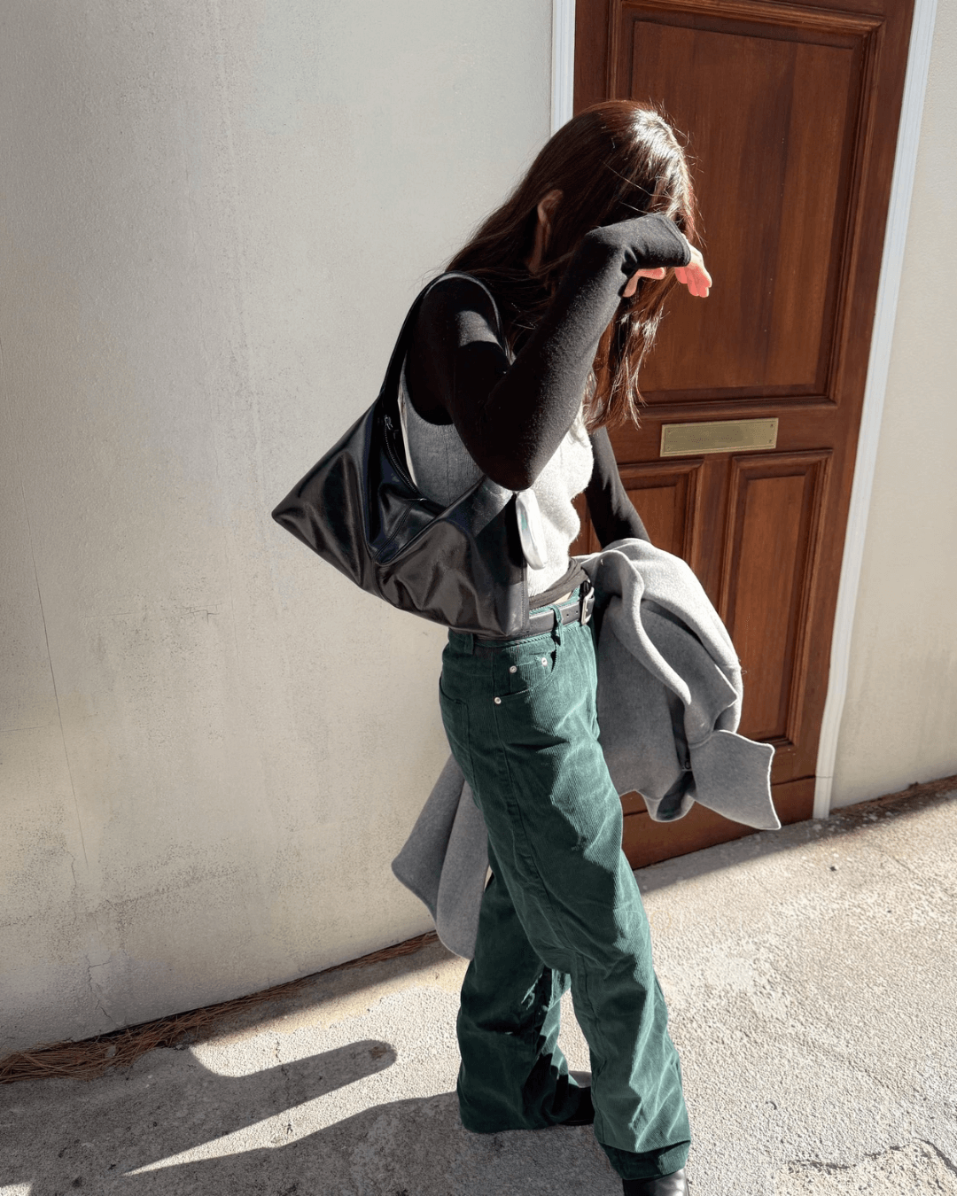 BUCKS AND LEATHER Monet Bag Pull Up 亮面腋下包