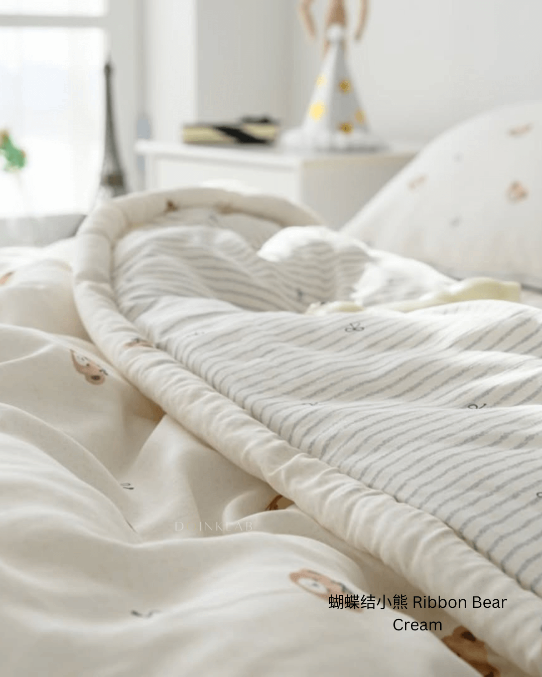 四季被  蝴蝶结小熊 Comforter Ribbon Bear