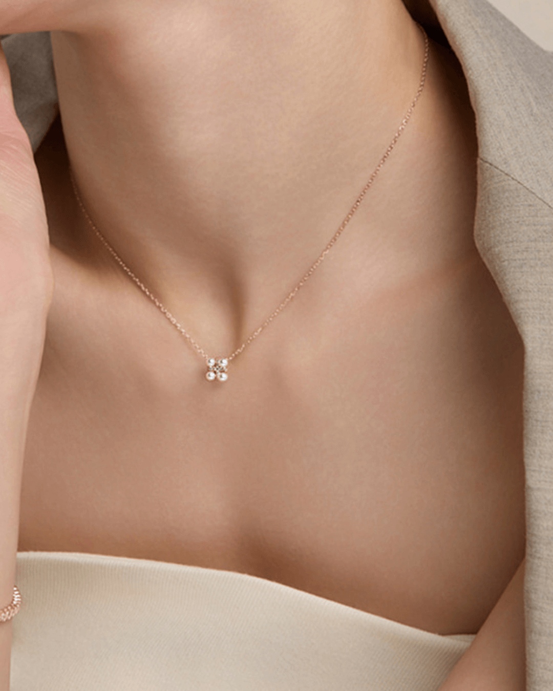 HAESOOL GMN24 Silver Necklace