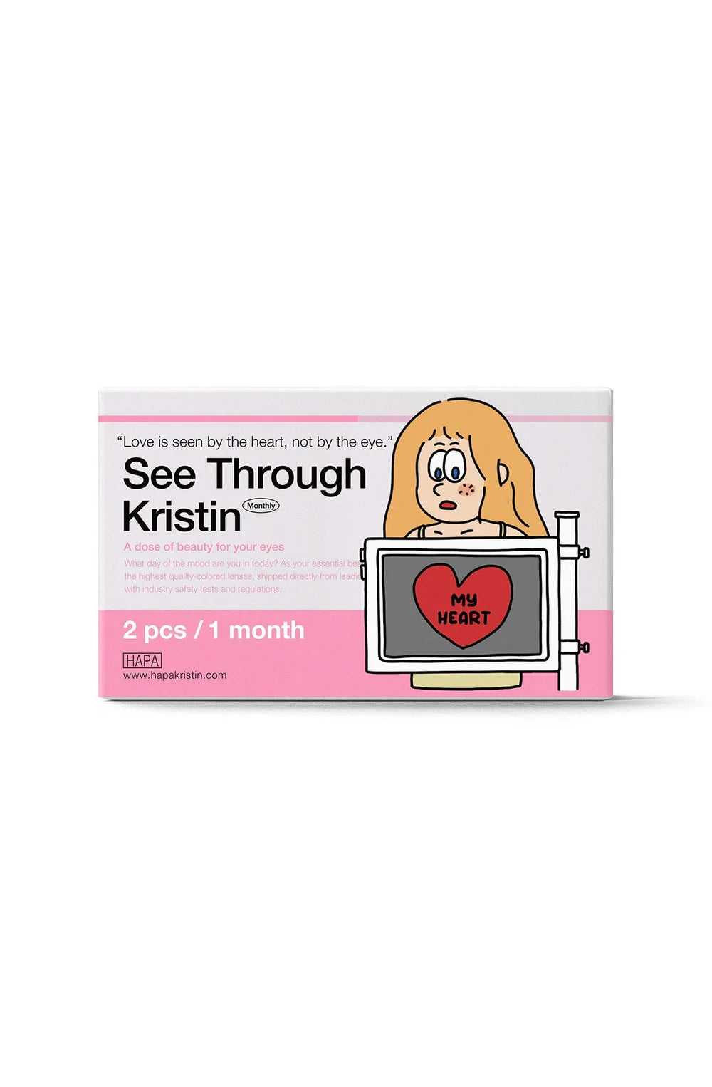 [MONTHLY] HAPA KRISTIN See Through Kristin