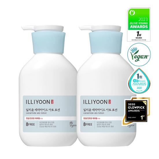 ILLIYOON Ceramide Ato Lotion | 600ml +600ml