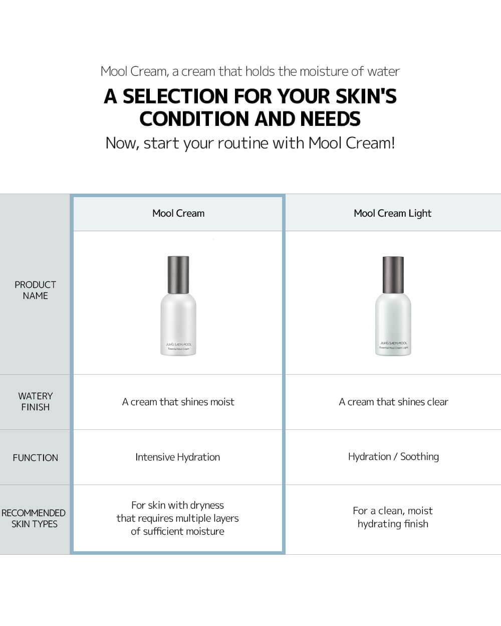 JUNG SAEM MOOL Essential Mool Cream | 30ml