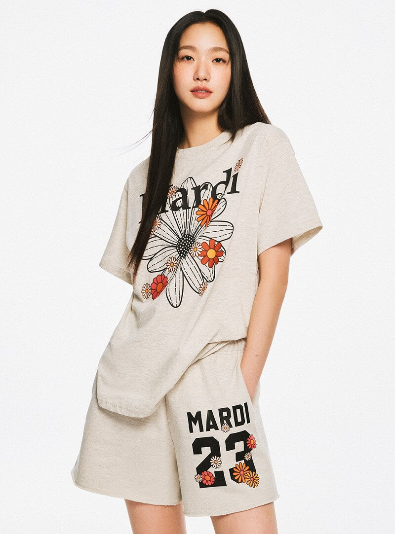 MARDI MERCREDI Tshirt FlowerMardi Blossom