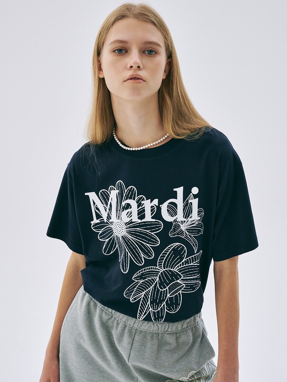 MARDI MERCREDI Tshirt Triple Flower