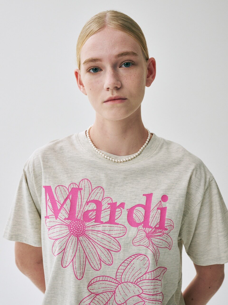 MARDI MERCREDI Tshirt Triple Flower