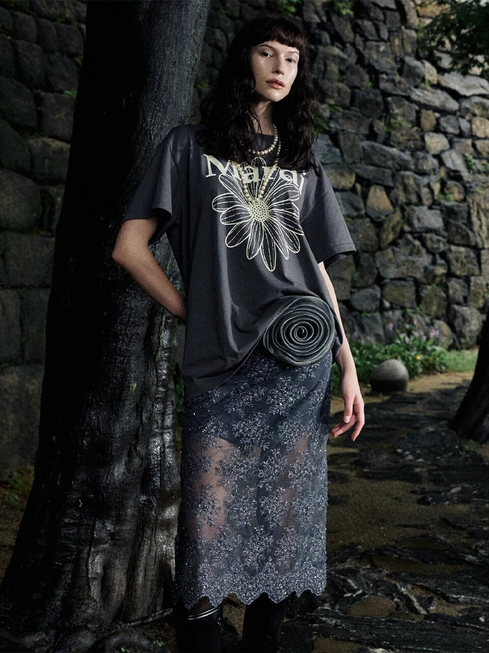 MARDI MERCREDI Unisex Tshirt Flowermardi
