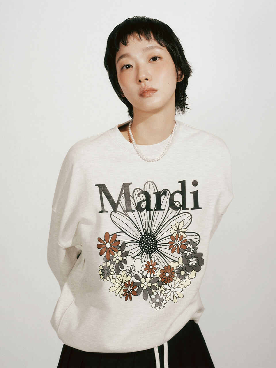 MARDI MERCREDI Sweatshirt Flowermardi Jardin
