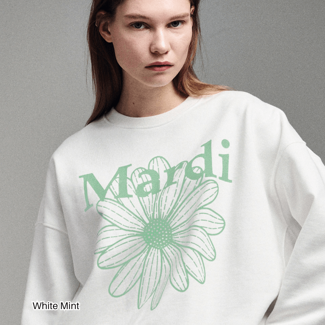 MARDI MERCREDI Sweatshirt FlowerMardi