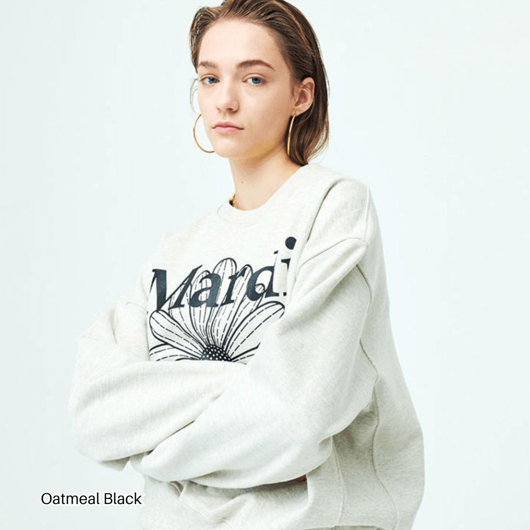 MARDI MERCREDI Sweatshirt FlowerMardi