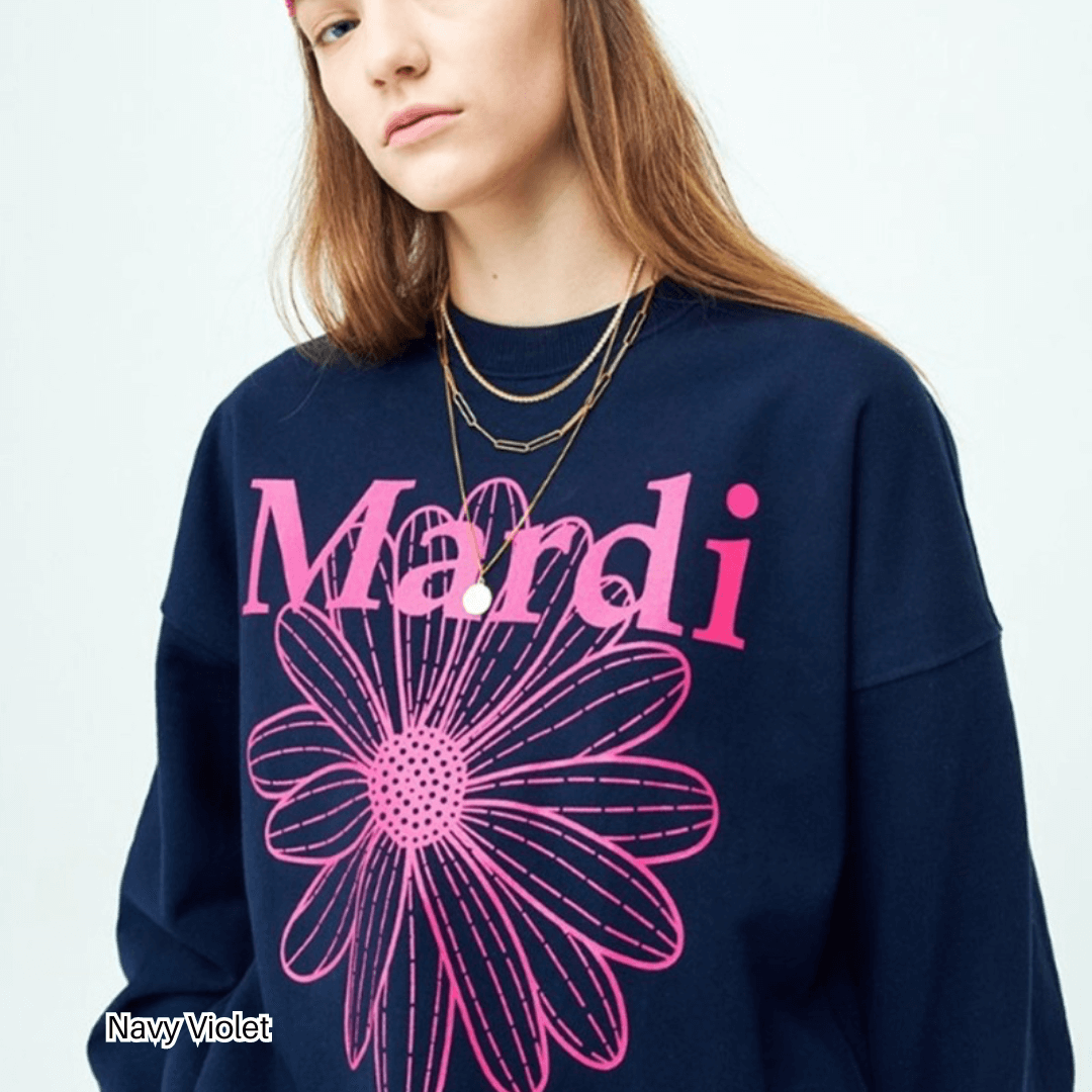 MARDI MERCREDI Sweatshirt FlowerMardi