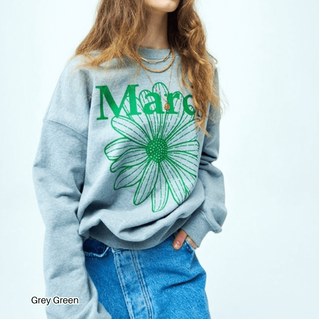 MARDI MERCREDI Sweatshirt FlowerMardi