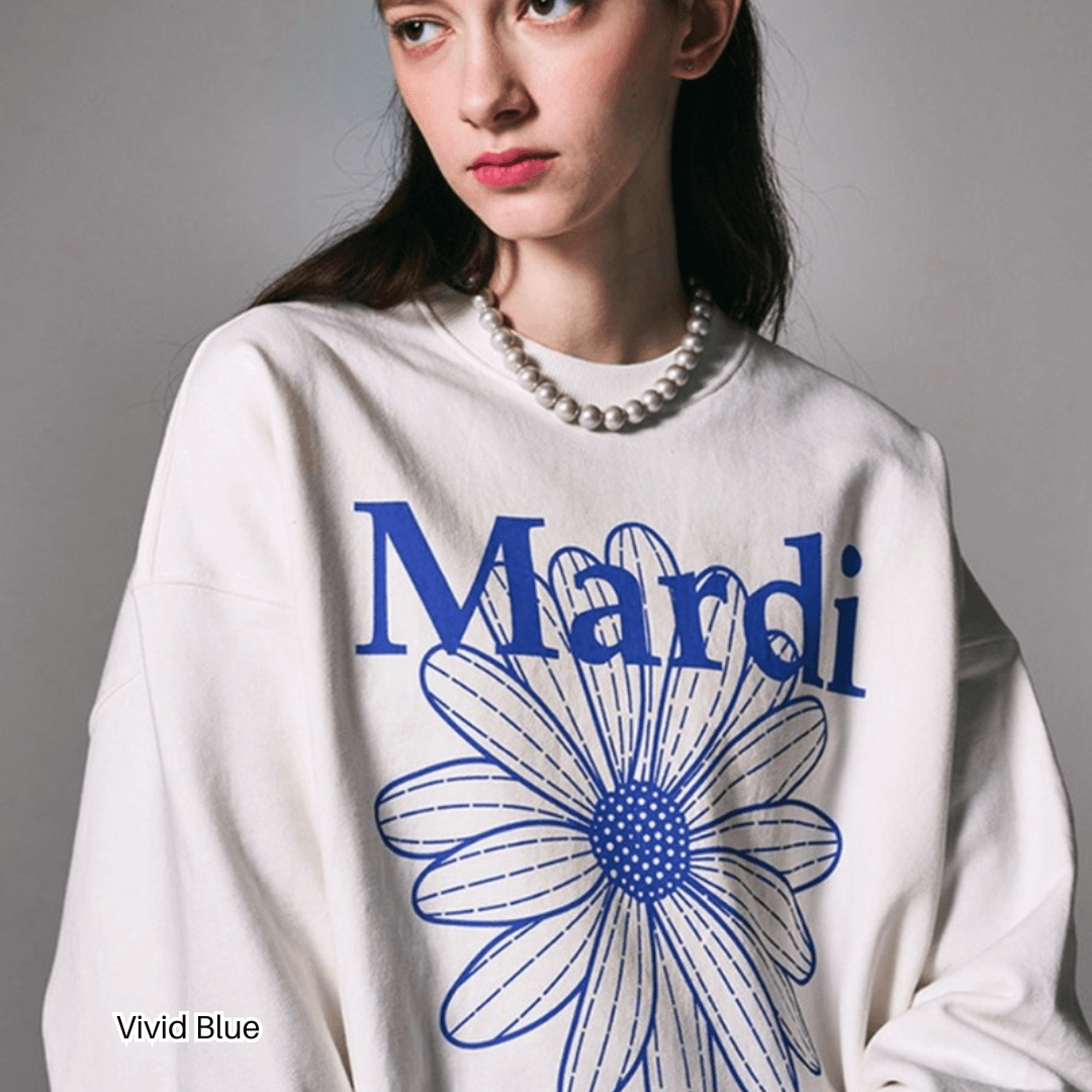 MARDI MERCREDI Sweatshirt FlowerMardi