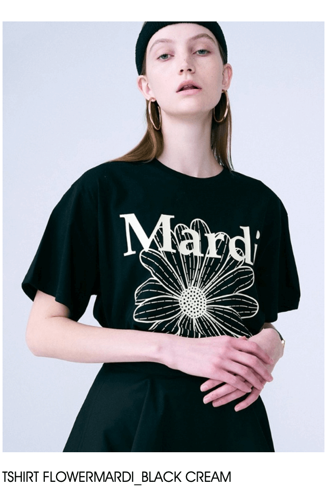 MARDI MERCREDI Tshirt FlowerMardi