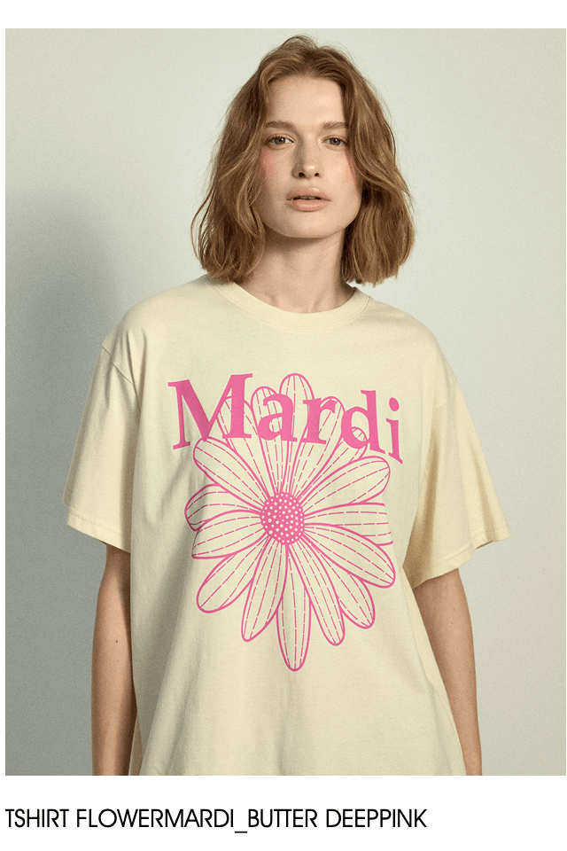 MARDI MERCREDI Tshirt FlowerMardi