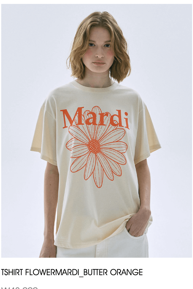 MARDI MERCREDI Tshirt FlowerMardi