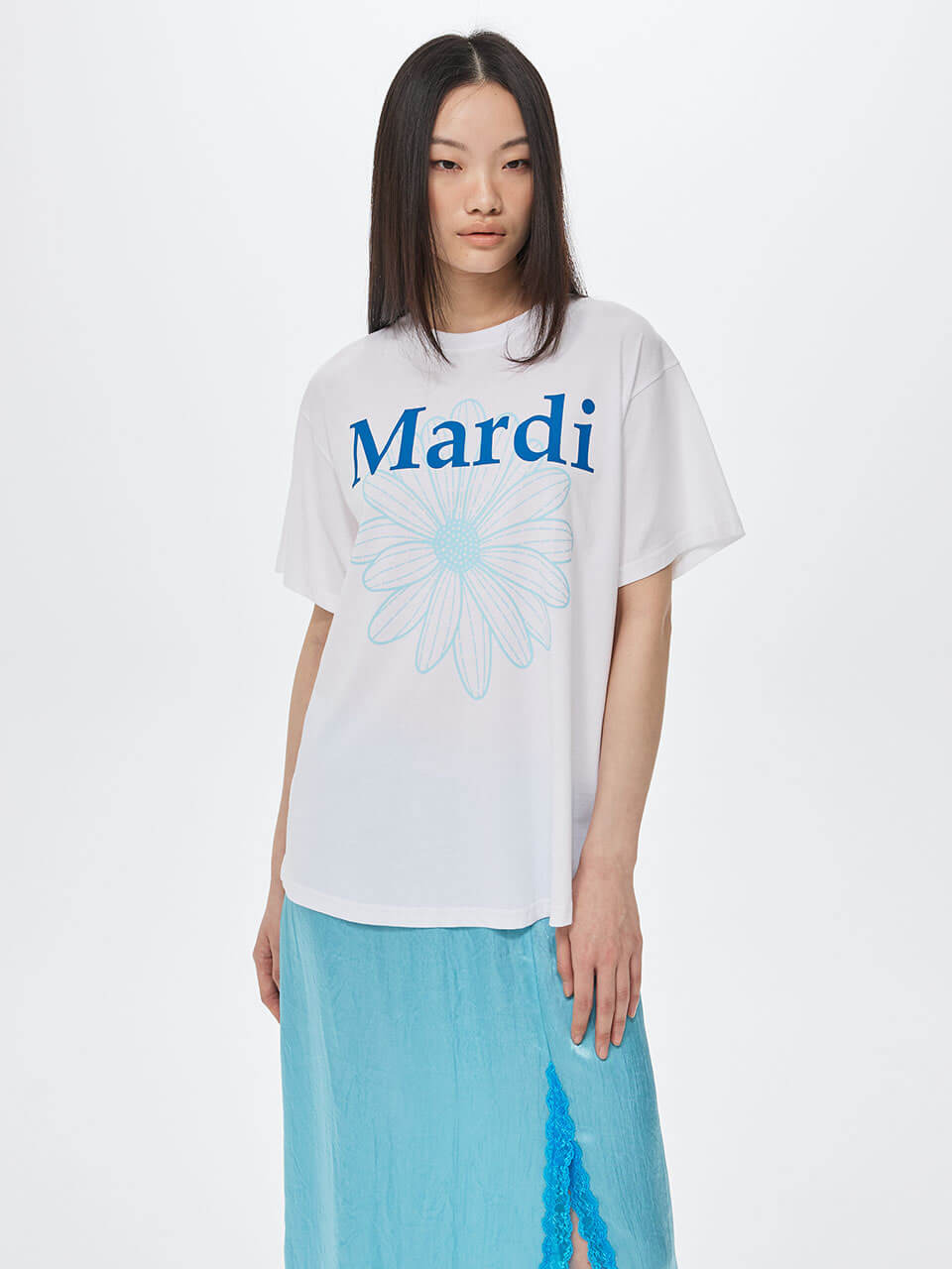 MARDI MERCREDI Tshirt Flowermardi Duo