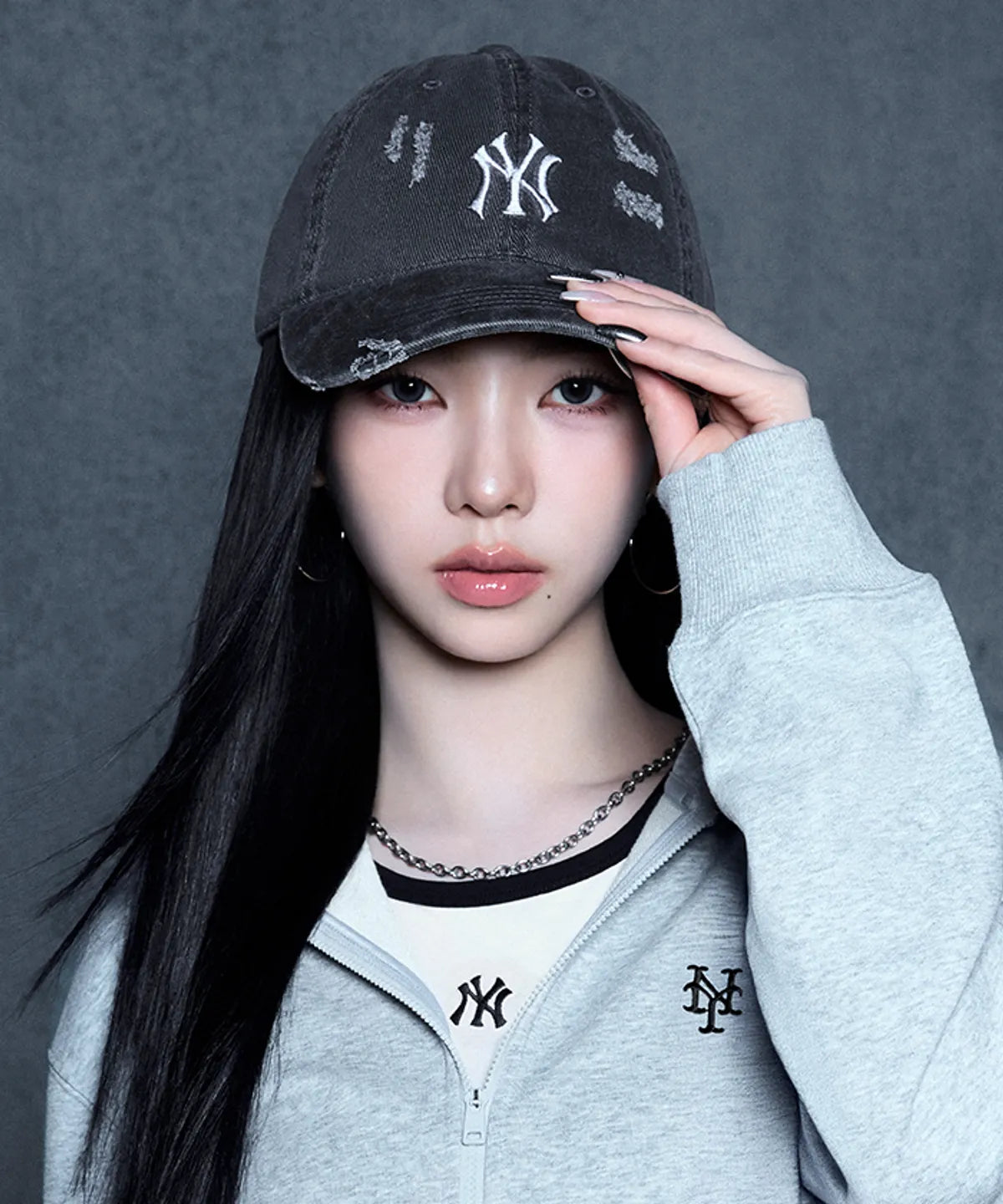 MLB 005 Damage Washing Unstructured Ball Cap