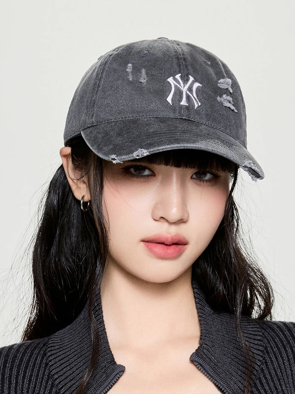 MLB 005 Damage Washing Unstructured Ball Cap