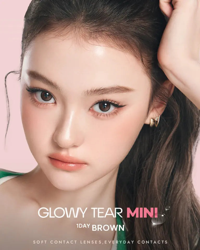 [MONTHLY] OLENS GLOWY TEAR MINI CONTACT LENS (2P)